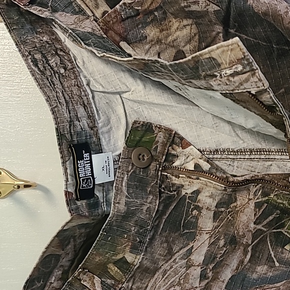 Camo Ridge Hunter Pants XL 5 pockets, zipper - Picture 2 of 3
